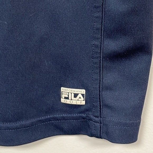 Fila Sport Golf Athletic Fit Polo Shirt, Navy Blue LIKE NEW!, XXL - Picture 7 of 7